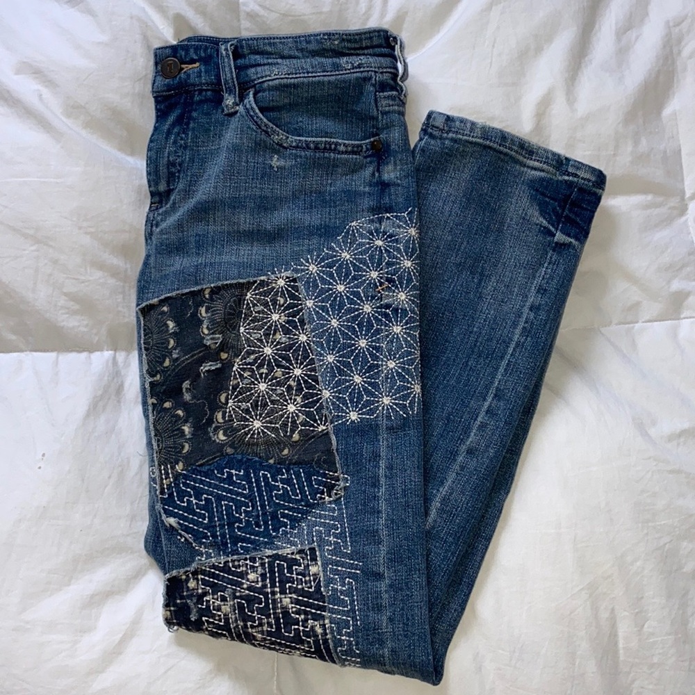 Anthropologie Pilcro and the Letterpress Women’s Straight/Mom Jeans